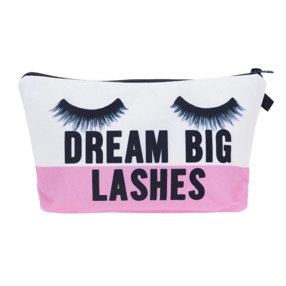 Dream Big Lashes Make up bag